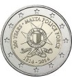 2 euro commémorative MALTE 2014 Police