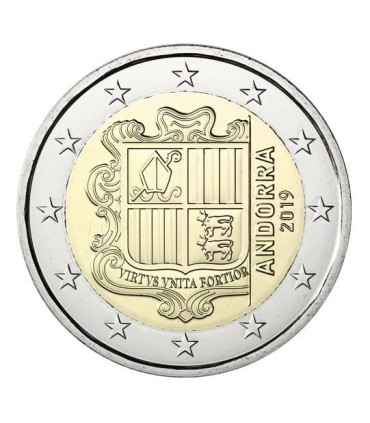 2 Euros Andorre courante 2019