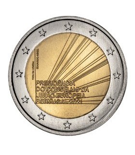 2 Euro Portugal 2021 - Présidence du Conseil de l'Europe