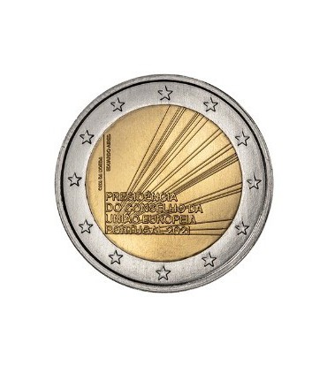 2 Euro Portugal 2021 - Présidence du Conseil de l'Europe