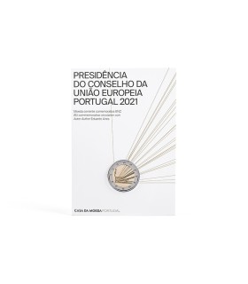 2 Euro BU Portugal 2021 - Présidence du Conseil de l'Europe