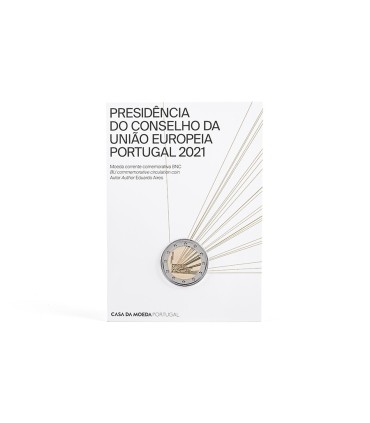 2 Euro BU Portugal 2021 - Présidence du Conseil de l'Europe