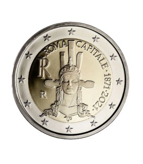 2 Euro Italie 2021 -  150 ans de la proclamation de Rome comme capitale italienne