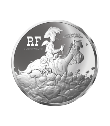 10 Euro france 2021 - Lucky Luke