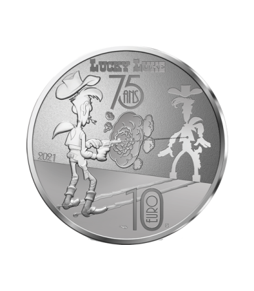 10 Euro france 2021 - Lucky Luke