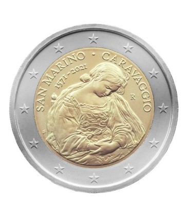 2 Euro Saint Marin 2021 - 450 ans de la Naissance du Caravage