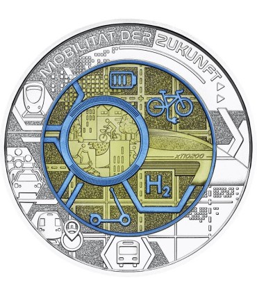 25 Euro Autriche Nobium 2021