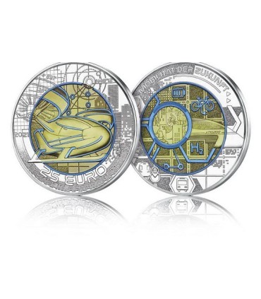 25 Euro Autriche Nobium 2021