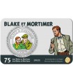 5 euro Belgique 2021 - 75 ans de Blake et Mortimer version Couleur