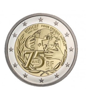 2 Euro France 2021 - Unicef