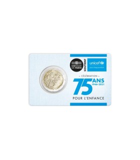 Coincard 2 Euro France 2021 - Unicef