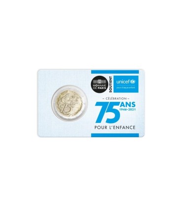 Coincard 2 Euro France 2021 - Unicef