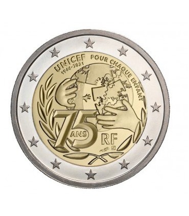 2 Euro France 2021 - Unicef
