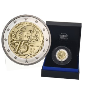 2 Euro BE France 2021 - Unicef