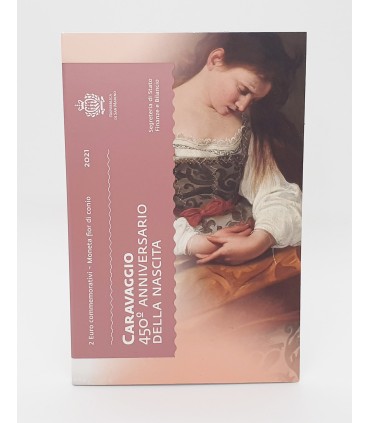 2 Euro Saint Marin 2021 - 450 ans de la Naissance du Caravage