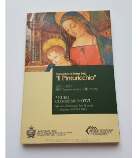 2 Euro SAINT MARIN 2013 Pinturicchio -  

Thème: Pièce de 2 € commémorative de Saint-Marin 2013 commémorant le 500ème anniversai