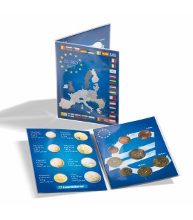 CARTE DE COLLECTION POUR 1 SÉRIE DE PIÈCES D’EURO