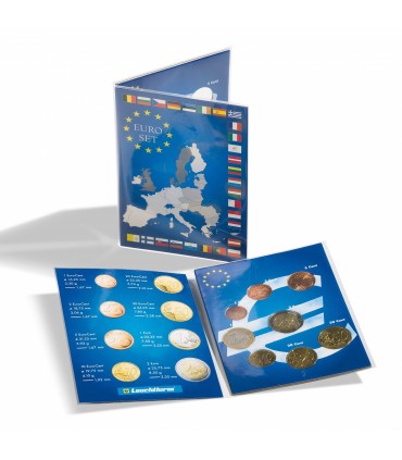 CARTE DE COLLECTION POUR 1 SÉRIE DE PIÈCES D’EURO