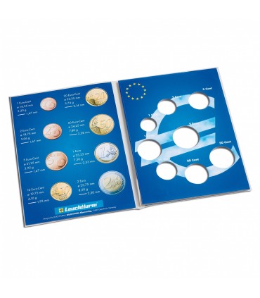 CARTE DE COLLECTION POUR 1 SÉRIE DE PIÈCES D’EURO
