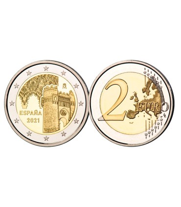 2 Euro BE Espagne 2021 - Ville de Tolède