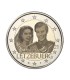 2 Euro Luxembourg 2021- 40e anniversaire de mariage du Grand-Duc Henri