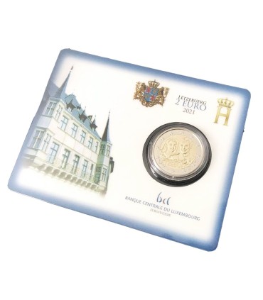 Coincard 2 Euro Luxembourg 2021- 40e anniversaire de mariage du Grand-Duc Henri