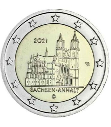 2 euro Allemagne 2021  - Cathédrale de Magdebourg