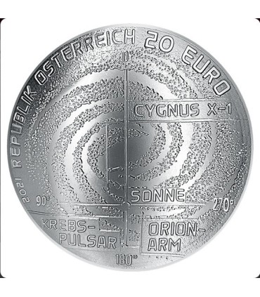 20 Euro Autriche 2021 - Voie lactée