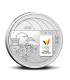 5 euro Belgique 2021 - Team Belgium - Jeux olympique de Tokyo version couleur