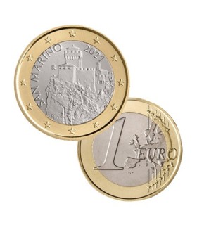 1 Euro Saint Marin 2021