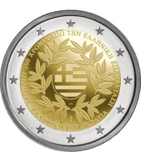 2 Euro Grèce 2021 - Bicentenaire de la Révolution Grecque