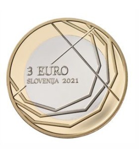 3 euro Slovénie 2021 Škofja Loka