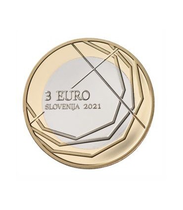 3 euro Slovénie 2021 Škofja Loka