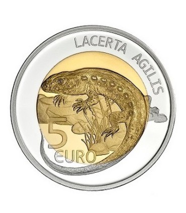 5 Euro Luxembourg 2021 Lézard des souches