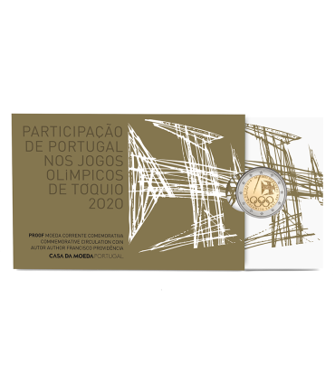 2 Euro Portugal 2021 Belle Epreuve - Jo de Tokyo 2020