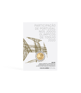 2 Euro Portugal 2021 Brillant Universel - Jo de Tokyo 2020