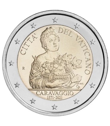 2 Euro Vatican 2021 - 450e anniversaire de la naissance du Caravage