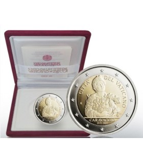 2 Euro Belle Epreuve Vatican 2021 - 450e anniversaire de la naissance du Caravage