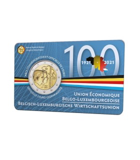 Coincard Francaise 2 Euro Belgique 2021