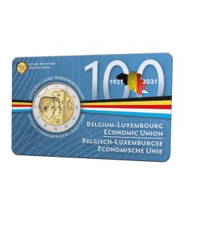 Coincard Flamande 2 Euro Belgique 2021