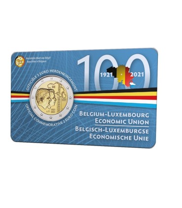 Coincard Flamande 2 Euro Belgique 2021