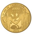 1000 Euro Europa 2012 - Description :
 
Débutée en 1998, la série « Europa » met cette année l’amitié
franco-allemande à l’honne
