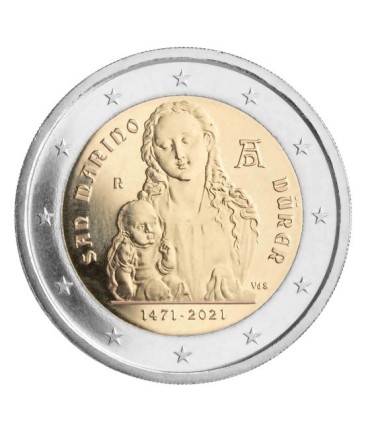 2 Euro Saint Marin 2021 - 550 ans de la naissance d'Albrecht Dürer