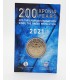Coincard 2 Euro Grèce 2021 - Bicentenaire de la Révolution Grecque