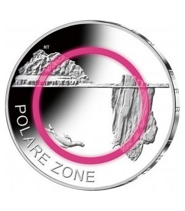 Lot de 5 x 5 Euro Allemagne 2021 - Zone Polaire