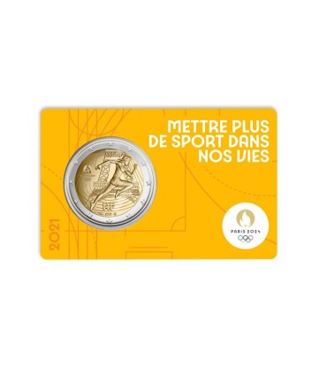 5 x 2 Euro France 2021 - Paris 2024
