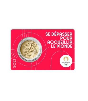 5 x 2 Euro France 2021 - Paris 2024