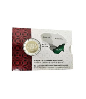 Coincard 2 Euro Lituanie 2021 - Dzūkija