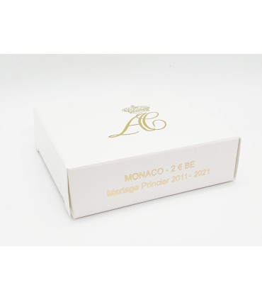 2 Euro Monaco 2021 10 ans du mariage Princier