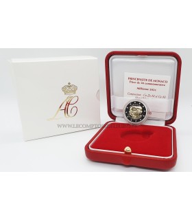 2 Euro Monaco 2021 10 ans du mariage Princier
